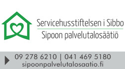 Palvelutalo Servicehuset Linda / Sipoon palvelutalo Elsie / Sipoon palvelutalosäätiö logo